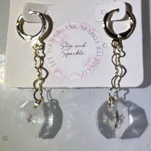 Gold and Silver Earrings
